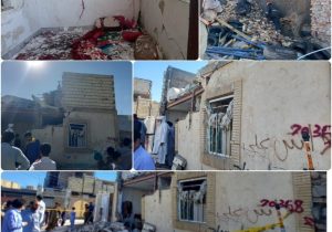 چهار مصدوم در پی انفجار لوله گازشهری در زاهدان