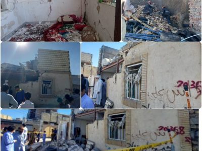 چهار مصدوم در پی انفجار لوله گازشهری در زاهدان