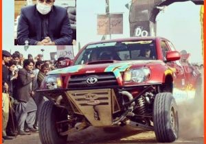 پرویز شه بخش قهرمان اتوموبیلرانی استان آسیب جدی ندیده است