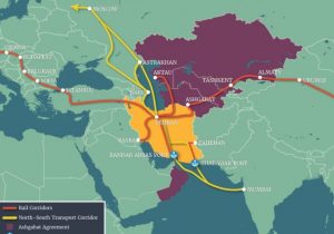 توسعه سواحل مکران و تکمیل راه آهن چابهار- زاهدان موجب رونق کریدور شمال- جنوب می شود