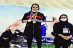 بهاره بدیعی قهرمان پاورلیفتینگ کشور شد/ جواز شرکت در رقابت‌های برون مرزی را کسب کرد