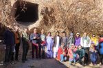 بازدید تور راهنمایان گردشگری از روستای هدف گردشگری تمین