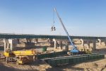 فرایند ساخت پل نهراب مراحل نهایی خود را طی می کند