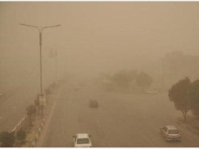 میزان غلظت آلاینده ها در هوای زاهدان به ۳۰ برابر حد مجاز رسید