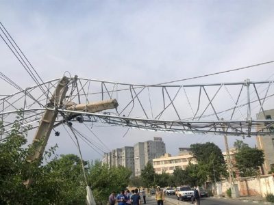 علت سقوط دکل مخابراتی در منطقه مسکونی زاهدان چه بود؟