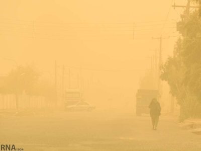 طوفان گرد و خاک با سرعت ۱۱۲ کیلومتر بر ساعت زابل را درنوردید