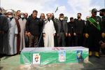 پیکر مطهر شهید پاسدار محمود آبسالان در زاهدان تشییع شد
