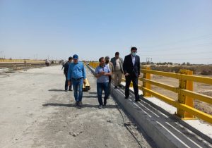 ساخت پل بزرگ نهراب وارد مرحله نهایی خود شد 