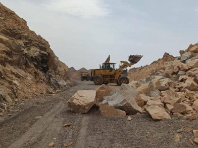 ۴۲ کیلومتر بزرگراه در مسیر میرجاوه- زاهدان- بم در دست احداث است