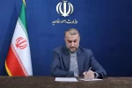 نامه‌نگاری امیرعبداللهیان با وزرای خارجه کشورهای دارای منشاء ریزگرد و یا مبتلا به بحران زیست محیطی حاصل از انتشار گسترده گرد و غبار در منطقه