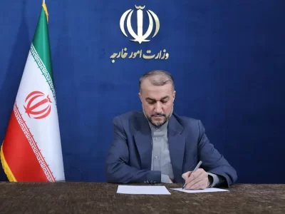 نامه‌نگاری امیرعبداللهیان با وزرای خارجه کشورهای دارای منشاء ریزگرد و یا مبتلا به بحران زیست محیطی حاصل از انتشار گسترده گرد و غبار در منطقه