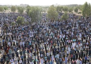 نماز شکرانه عبادت و بندگی در سیستان و بلوچستان اقامه شد