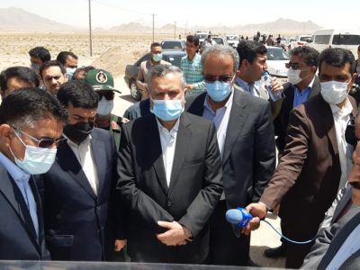 بازدید معاون اجرایی رئیس جمهور از روند احداث بزرگراه زاهدان- خاش