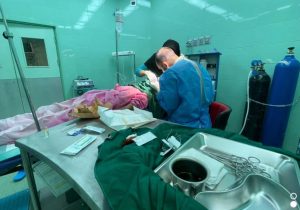 اولین عمل سزارین بیمارستان ولی عصر (عج) فنوج با موفقیت انجام شد