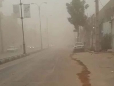 طوفان گرد و غبار ۳۵۵ نفر را در منطقه سیستان راهی بیمارستان کرد