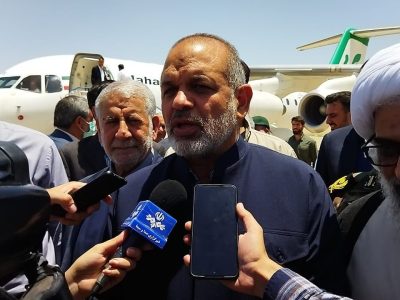 وحیدی: امیدوارم مسوولان حکومت افغانستان به تعهدات خود راجع به حقابه سیستان عمل کنند