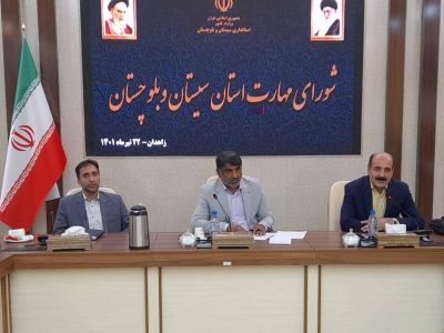 سند مهارت آموزی سیستان و بلوچستان تدوین شود
