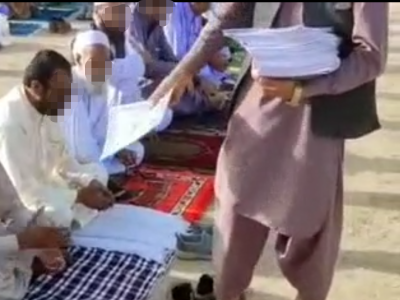 تحرکات گروهک جدایی طلب در نماز عید قربان اهل سنت زاهدان