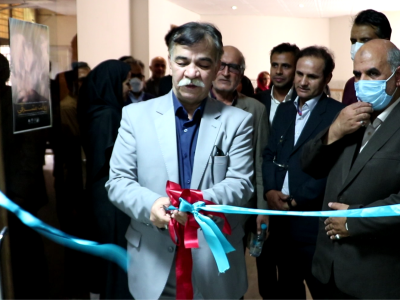 نمایشگاه خوشنویسی «مشق ولایت» در نکارخانه فردوسی زاهدان افتتاح شد