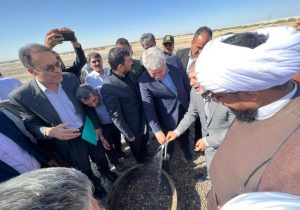 نخستین پروژه نمکزدایی آبهای ژرف کشور در سیستان و بلوچستان به بهرهبرداری رسید