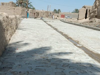 اجرای عملیات اصلاح و بهسازی معابر کهنه قلعه شهر سراوان با اعتبار بیش از ۲۰ میلیارد ریال