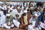 پیکر حاج محمدحسین رئیسی در خانه ابدی خود آرام گرفت