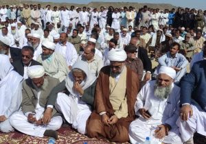 پیکر حاج محمدحسین رئیسی در خانه ابدی خود آرام گرفت