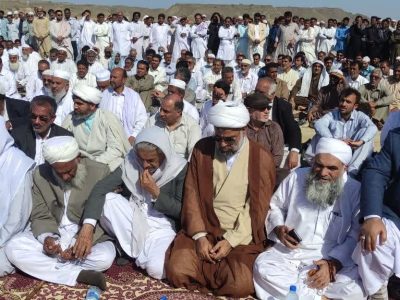 پیکر حاج محمدحسین رئیسی در خانه ابدی خود آرام گرفت