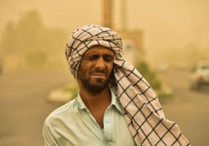 سرعت توفان در زابل به ۹۴ کیلومتر بر ساعت رسید