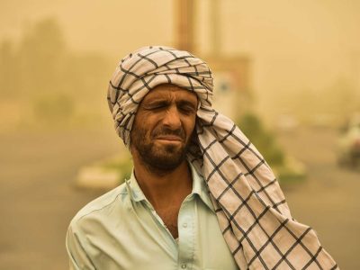 سرعت توفان در زابل به ۹۴ کیلومتر بر ساعت رسید