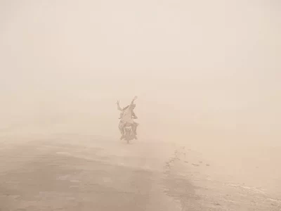 توفان ۱۰۴۷ نفر را در سیستان راهی بیمارستان کرد