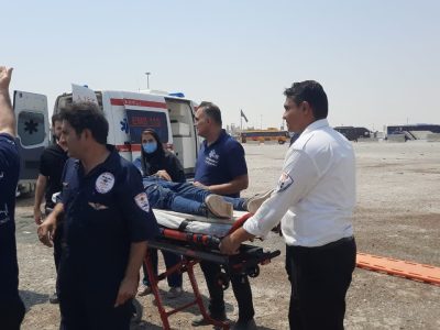 واژگونی خودروی اتباع بیگانه غیرمجاز در مسیر خاش- سراوان ۲۹ مجروح برجا گذاشت