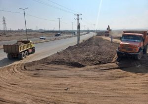 طرح استقرار فضاهای مناسب خدماتی فراغتی در بلوار پرستار زاهدان آغاز شد