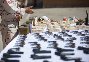 ضربه به تیم تروریستی جیش الظلم در شهرستان راسک و کشف مهمات انتحاری