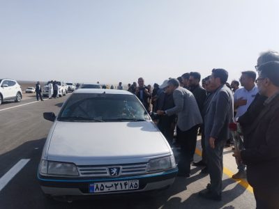 ۲۰ کیلومتر از بزرگراه زاهدان – بیرجند زیر بار ترافیک رفت