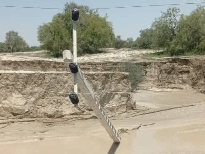 پدیده گرگرو ۱۴۰ میلیارد ریال به برق چابهار خسارت زد