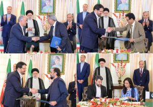 ایران و پاکستان ۸ سند همکاری امضا کردند