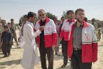 ۱۱۱ تیم عملیاتی هلال احمر در حال خدمات رسانی به سیلزدگان جنوب سیستان و بلوچستان هستند
