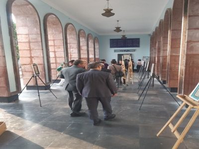 نمایش هنر خوشنویس سیستان و بلوچستان در آرامگاه سعدی 