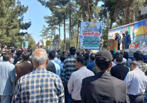 حضور اهالی سیستان و بلوچستان در راهپیمایی روز قدس