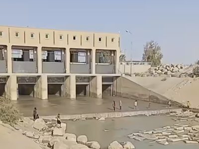 ورودی آب رود هیرمند به سیستان قطع شد| انحراف آب به گودزره ادامه دارد!