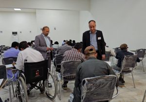 اولین آزمون سراسرس استخدامی اختصاصی افراد دارای معلولیت در زاهدان برگزار شد