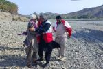 جستجوی هوایی و زمینی برای پیدا کردن امیرحمزه فولادی در کوه‌های آهوران نیکشهر ادامه دارد