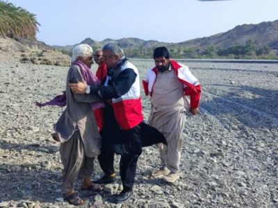 جستجوی هوایی و زمینی برای پیدا کردن امیرحمزه فولادی در کوه‌های آهوران نیکشهر ادامه دارد