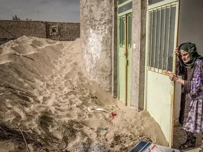 سرعت بادهای ۱۲۰ روزه در منطقه سیستان شدت میگیرد