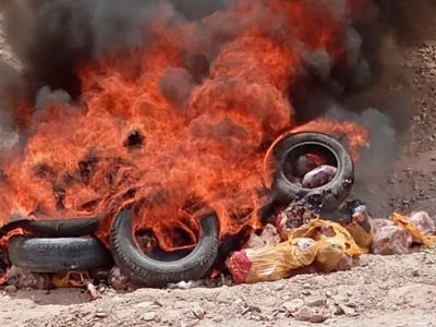 جمع آوری و معدوم سازی بیش از ۸۰۰ کیلو گوشت قرمز غیربهداشتی در خاش