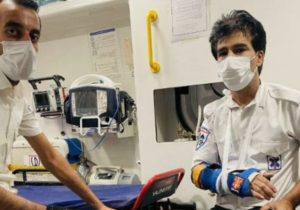 ضرب و شتم ۲ تکنسین اورژانس زابل حین ماموریت امدادی