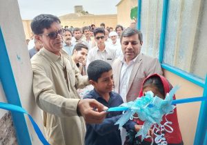 مدرسه ۴ کلاسه در روستای مرزی گوسال شهرستان سراوان افتتاح شد