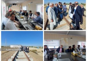 مدیرعامل منطقه آزاد چابهار: شرایط مناسبی برای سرمایه گذاری تاجران افغانستان در چابهار فراهم شده است/بازدید هیأت راه‌آهن افغانستان از پروژه راه‌آهن چابهار- زاهدان
