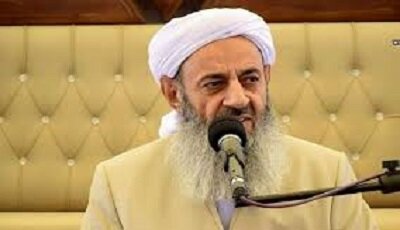 مولوی عبدالحمید به مداخله خانواده اش در شهرداری پایان دهد